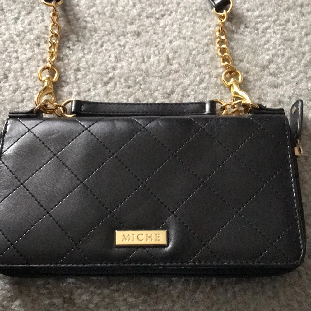 Wallet with long strap